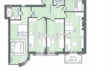 3-кімнатна квартира за адресою Фонтанська дор. (площа 97,6 м²) - Atlanta.ua - фото 14