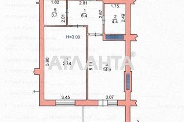1-room apartment apartment by the address st. Parusnaya Geroev Stalingrada (area 51,2 m²) - Atlanta.ua - photo 19