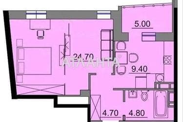 1-кімнатна квартира за адресою вул. Скісна (площа 47 м²) - Atlanta.ua - фото 7