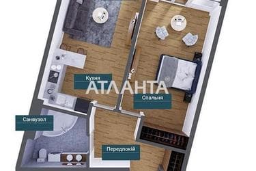 1-room apartment apartment by the address st. Frantsuzskiy bul Proletarskiy bul (area 75,1 m²) - Atlanta.ua - photo 11
