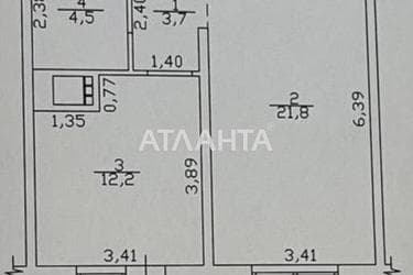 1-room apartment apartment by the address st. Lyustdorfskaya dor Chernomorskaya dor (area 43,2 m²) - Atlanta.ua - photo 29