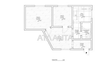 2-кімнатна квартира за адресою вул. Пантелеймонівська (площа 44,3 м²) - Atlanta.ua - фото 47
