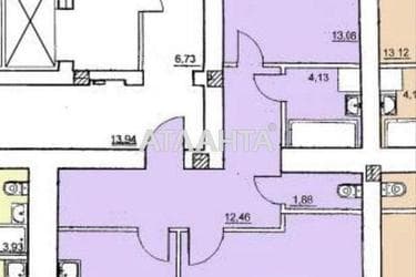 1-кімнатна квартира за адресою вул. Руставелі Шота (площа 75,5 м²) - Atlanta.ua - фото 18