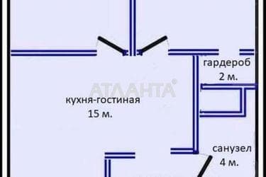 1-room apartment apartment by the address st. Zhemchuzhnaya (area 40,9 m²) - Atlanta.ua - photo 29