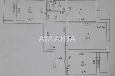 3-кімнатна квартира за адресою вул. Паркова (площа 89 м²) - Atlanta.ua - фото 13
