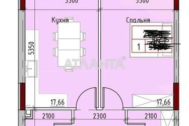 1-room apartment apartment by the address st. Mayachnyy per (area 53,3 m²) - Atlanta.ua - photo 30