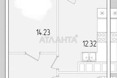 1-кімнатна квартира за адресою вул. Краснова (площа 42,5 м²) - Atlanta.ua - фото 34