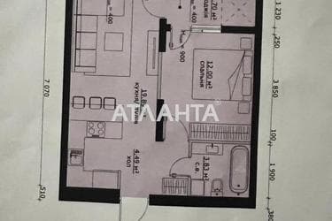 1-комнатная квартира по адресу Городницкая ул. (площадь 44 м²) - Atlanta.ua - фото 9