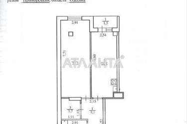 1-room apartment apartment by the address st. Uspenskiy per Vasiliya Degtya per (area 58 m²) - Atlanta.ua - photo 18