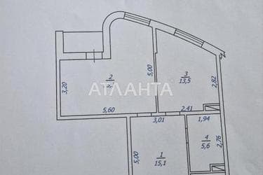 1-кімнатна квартира за адресою вул. Гагарінське плато (площа 62,6 м²) - Atlanta.ua - фото 29