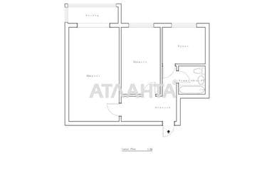 2-кімнатна квартира за адресою вул. Івана та Юрія Ліпи (площа 44 м²) - Atlanta.ua - фото 34