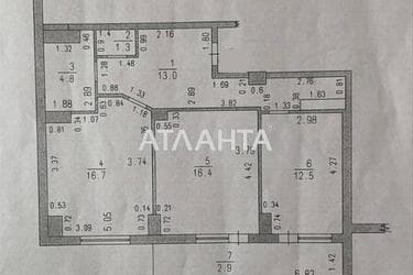 2-rooms apartment apartment by the address st. Raduzhnyy m n (area 67,7 m²) - Atlanta.ua - photo 24