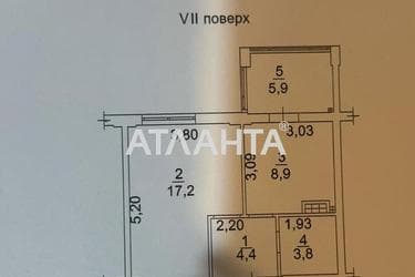 1-room apartment apartment by the address st. Stroitelnaya (area 40,2 m²) - Atlanta.ua - photo 20