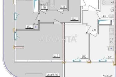 3-кімнатна квартира за адресою вул. Краснова (площа 110 м²) - Atlanta.ua - фото 10