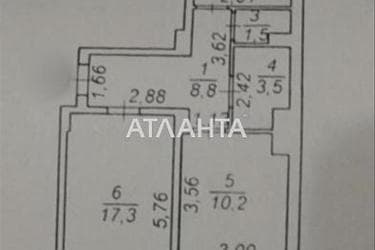 1-room apartment apartment by the address st. Proezdnaya (area 55,5 m²) - Atlanta.ua - photo 20