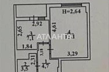 1-room apartment apartment by the address st. Evropeyskaya (area 32 m²) - Atlanta.ua - photo 12