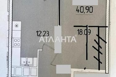 1-кімнатна квартира за адресою вул. Краснова (площа 40,9 м²) - Atlanta.ua - фото 43