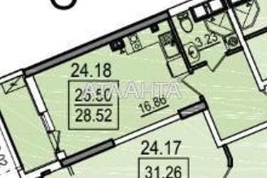 1-room apartment apartment by the address st. Dacha Kovalevskogo Amundsena (area 28,7 m²) - Atlanta.ua - photo 6