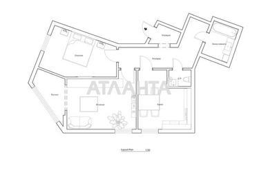 2-комнатная квартира по адресу ул. Ясная (площадь 64,3 м²) - Atlanta.ua - фото 43