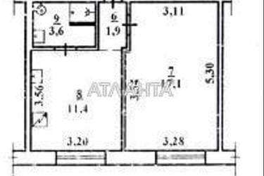 1-комнатная квартира по адресу ул. Ойстраха Давида (площадь 34 м²) - фото 28 1-комнатная квартира по адресу ул. Ойстраха Давида (площадь 34 м²) - Atlanta.ua - фото 28