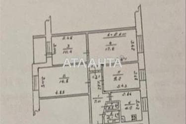 Багатокімнатна квартира за адресою вул. Ойстраха Давида (площа 70,1 м²) - Atlanta.ua - фото 24