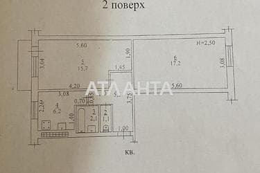 2-rooms apartment apartment by the address st. Petrova gen (area 48,5 m²) - Atlanta.ua - photo 14