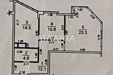 2-rooms apartment apartment by the address st. Italyanskiy bul Tomasa ul (area 65,3 m²) - Atlanta.ua - photo 34