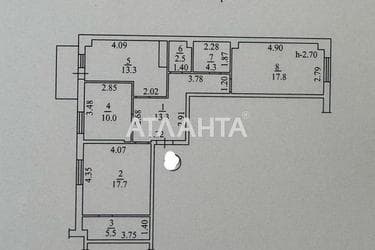 3-rooms apartment apartment by the address st. Lyustdorfskaya dor Chernomorskaya dor (area 85,6 m²) - Atlanta.ua - photo 16