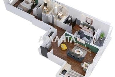 2-комнатная квартира по адресу ул. Владимира Великого (площадь 76,8 м²) - Atlanta.ua - фото 33