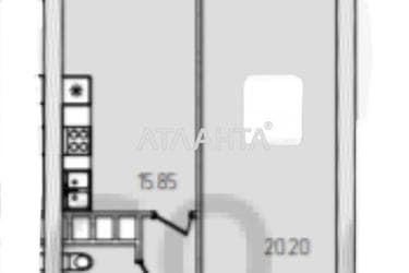 1-кімнатна квартира за адресою вул. Краснова (площа 48,6 м²) - Atlanta.ua - фото 13