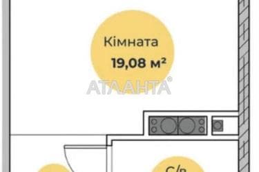 1-комнатная квартира по адресу ул. Паустовского (площадь 29 м²) - Atlanta.ua - фото 8