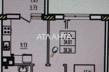 1-кімнатна квартира за адресою вул. Будівельна (площа 38,5 м²) - Atlanta.ua - фото 8
