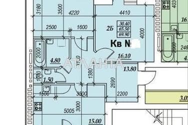 2-rooms apartment apartment by the address st. Zooparkovaya (area 69,9 m²) - Atlanta.ua - photo 8