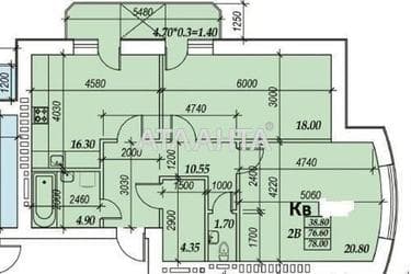 2-кімнатна квартира за адресою вул. Зоопаркова (площа 78 м²) - Atlanta.ua - фото 7