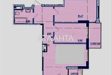 2-rooms apartment apartment by the address st. Posmitnogo (area 68,3 m²) - Atlanta.ua - photo 9