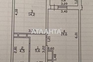 1-кімнатна квартира за адресою вул. Варненська (площа 48 м²) - Atlanta.ua - фото 19