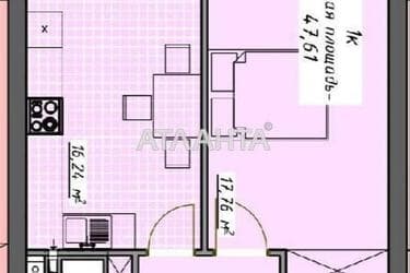 1-room apartment apartment by the address st. Kurortnyy per (area 47,6 m²) - Atlanta.ua - photo 23