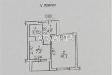 1-кімнатна квартира за адресою вул. Кордонна (площа 31 м²) - Atlanta.ua - фото 14