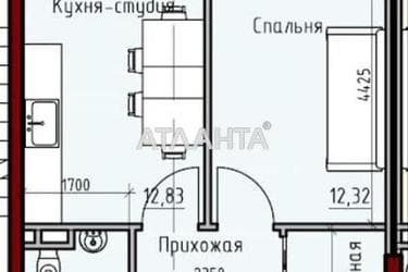 1-room apartment apartment by the address st. Radostnaya (area 38,9 m²) - Atlanta.ua - photo 10