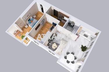 3-rooms apartment apartment by the address st. Marselskaya (area 89,4 m²) - Atlanta.ua - photo 32