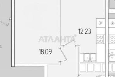 1-комнатная квартира по адресу ул. Краснова (площадь 40,7 м²) - Atlanta.ua - фото 10