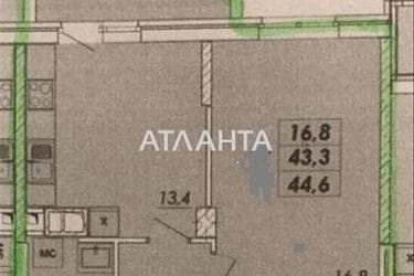 1-room apartment apartment by the address st. Ovidiopolskaya (area 44,6 m²) - Atlanta.ua - photo 12