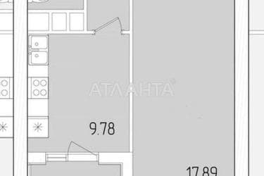 1-кімнатна квартира за адресою вул. Краснова (площа 41,3 м²) - Atlanta.ua - фото 14