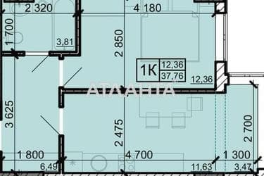 1-room apartment apartment by the address st. Vilyamsa ak (area 38 m²) - Atlanta.ua - photo 17