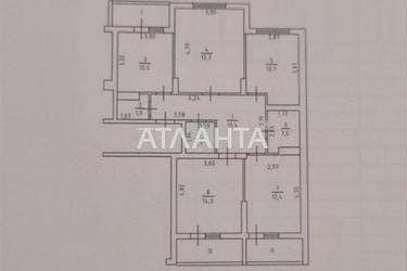 3-кімнатна квартира за адресою вул. Грушевського Михайла (площа 92 м²) - Atlanta.ua - фото 46