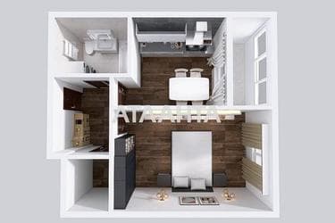 1-кімнатна квартира за адресою Глушко ак. Пр. (площа 35 м²) - Atlanta.ua - фото 36