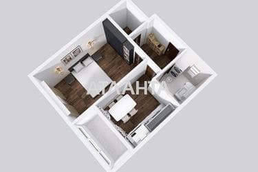 1-кімнатна квартира за адресою Глушко ак. Пр. (площа 35 м²) - Atlanta.ua - фото 37