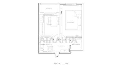 1-кімнатна квартира за адресою Глушко ак. Пр. (площа 35 м²) - Atlanta.ua - фото 39