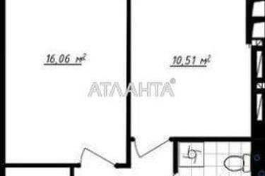 1-комнатная квартира по адресу ул. Сахарова (площадь 41,9 м²) - Atlanta.ua - фото 12