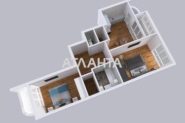 2-комнатная квартира по адресу ул. Трускавецкая (площадь 73,8 м²) - Atlanta.ua - фото 18